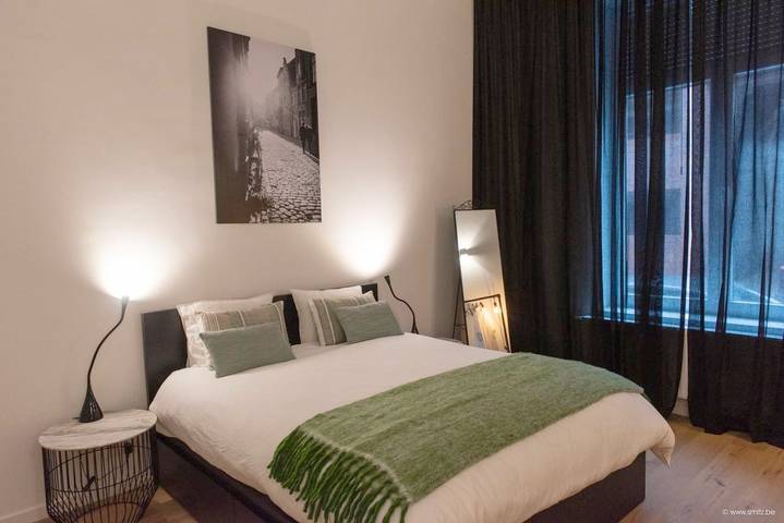 Vakantieappartement voor 6 personen, met tuin en uitzicht in Gent