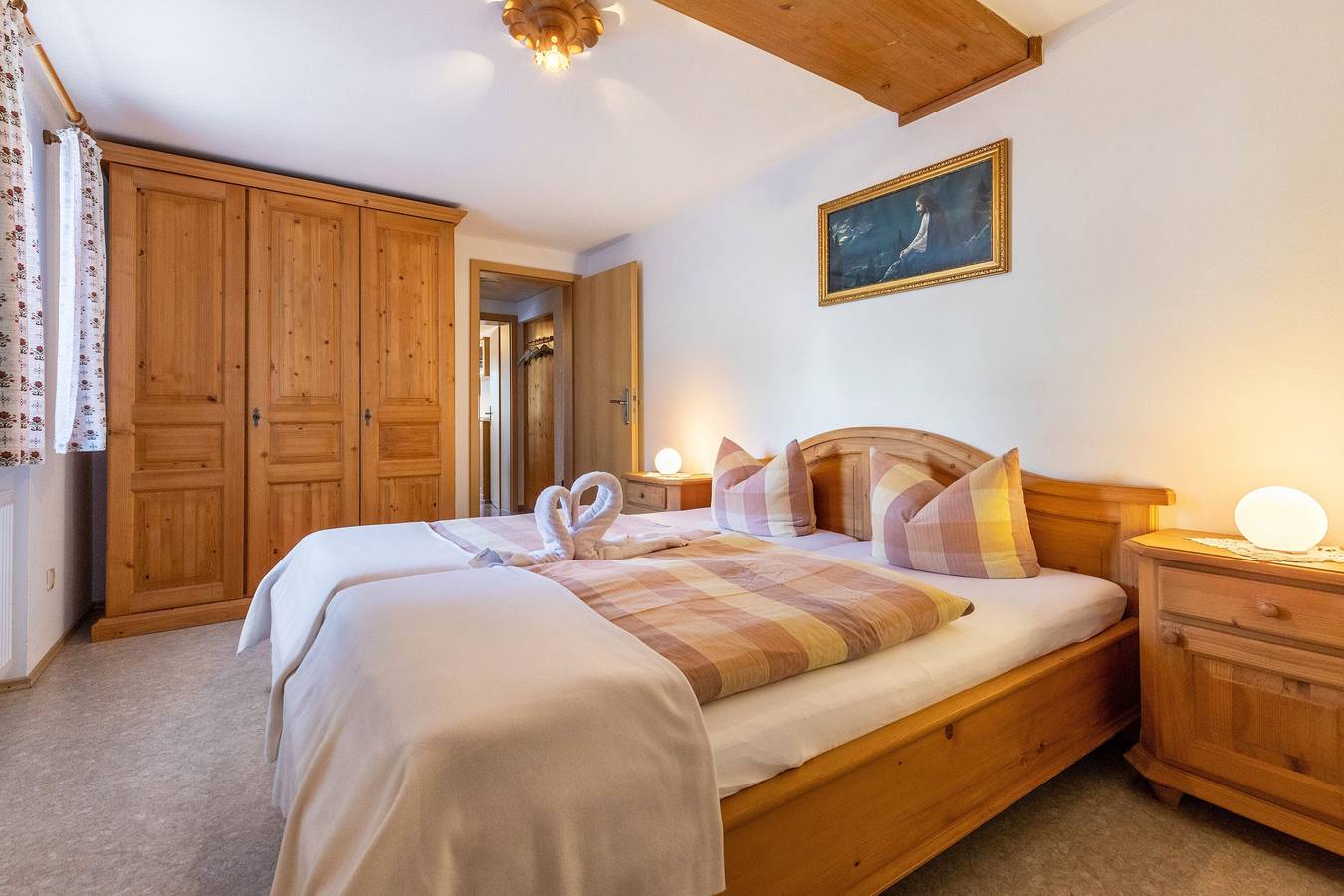 Ganze Wohnung, Ferienwohnung "Kagerhuber" mit Bergblick, privater Terrasse und Wlan in Schönau am Königssee, Berchtesgadener Alpen