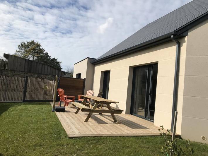 Gîte pour 4 personnes, avec jardin