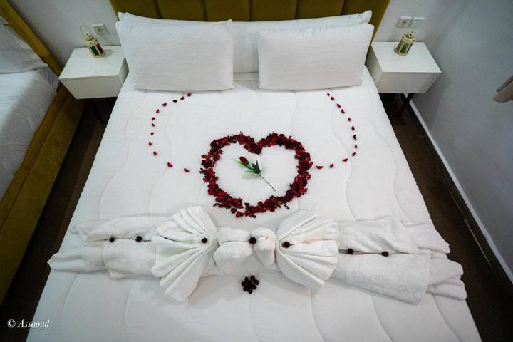 Chambre d’hôte pour 2 personnes, avec bassin pour enfant et vue ainsi que piscine et jardin à Chefchaouen - 4