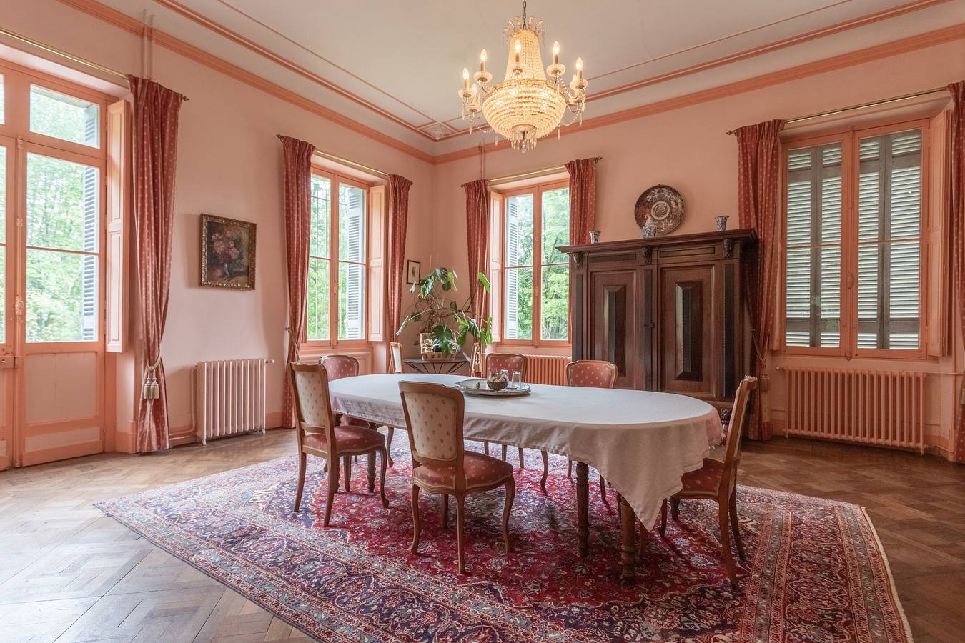 Chambre « Pyrenéés au Château Habas » avec piscine, terrasse partagées et Wi-Fi in Habas, Région de Dax