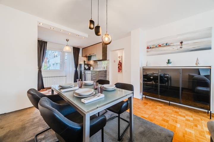 Gîte pour 4 personnes, avec balcon, adapté aux familles à Zagreb - 3