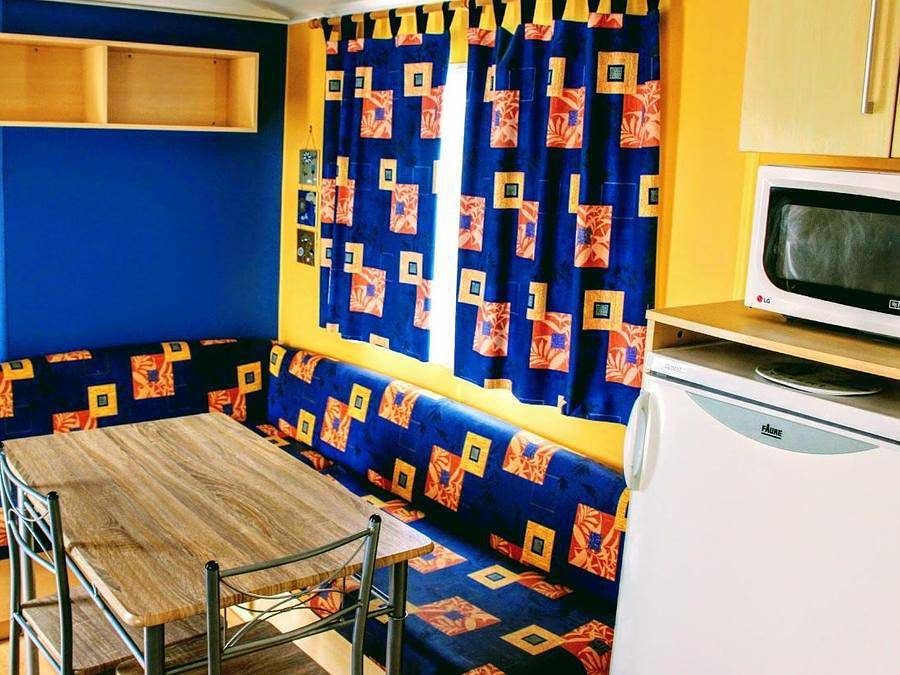 Camping Le Pontis - Mobilheim 4 personen - 2 Schlafzimmer in Verteillac, Périgord Vert