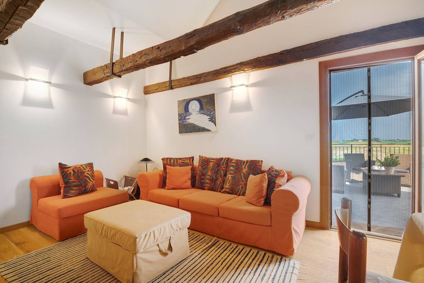 Holiday Home 'Cozy Country Loft Oleandro' with Private Terrace, Wi-Fi and Air Conditioning in Chioggia, Prowincja Wenecja