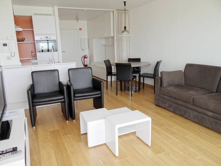 Ferienwohnung für 4 Personen, mit Meerblick und Balkon in Belgische Küste - 3