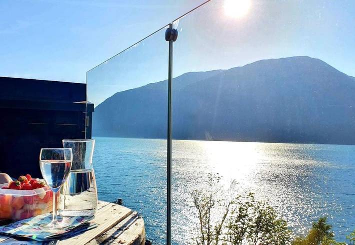 Lodge für 5 Personen, mit Garten und Ausblick in Etne - 4