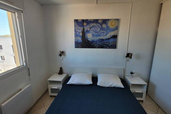 Entire apartment, Amazing Mediterranean Views:  3rd floor apartment with open balcony (sleeps 4) in Grau d’Agde, Agde