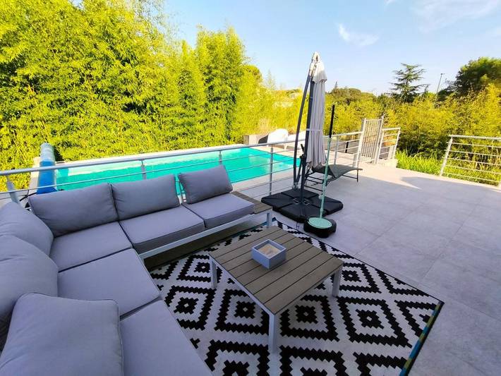 Casa de vacaciones para 6 personas, con piscina además de vistas y jardín - 1