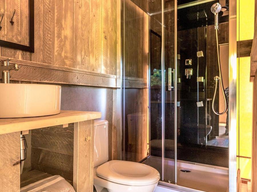 Trasimeno Glamping Resort - Zelt 6 personen - Safari Lodge Trasimeno in Passignano sul Trasimeno, Lago Trasimeno