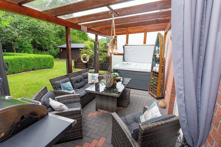 Ferienhaus für 8 Personen, mit Terrasse und Garten in Serengeti Park (Hodenhagen)