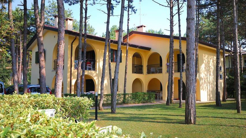 Hütte für 6 Personen, mit Balkon/Terrasse, mit Haustier in Bibione