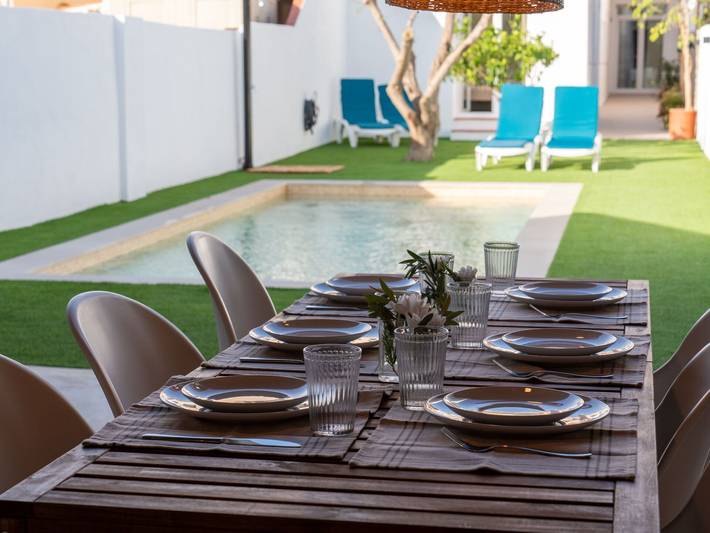 Location de vacances pour 7 personnes, avec jardin à Malgrat de Mar - 4