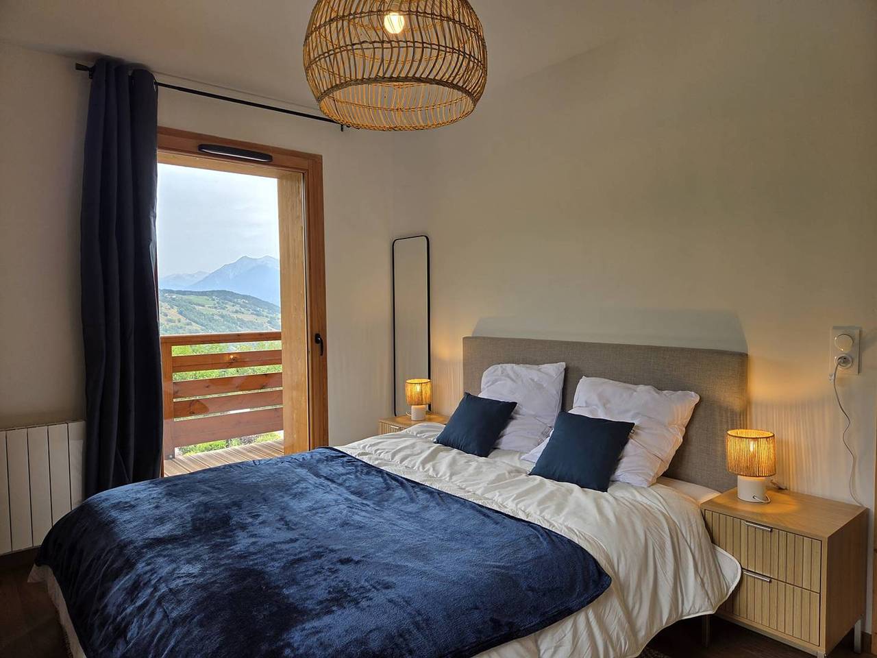 Appartement entier, Charmant T2 Valmorel, balcon, parking couvert in Valmorel, Les Avanchers-Valmorel