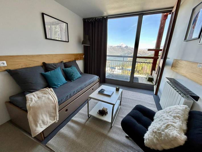 Chalet pour 5 personnes, avec terrasse dans Les Arcs
