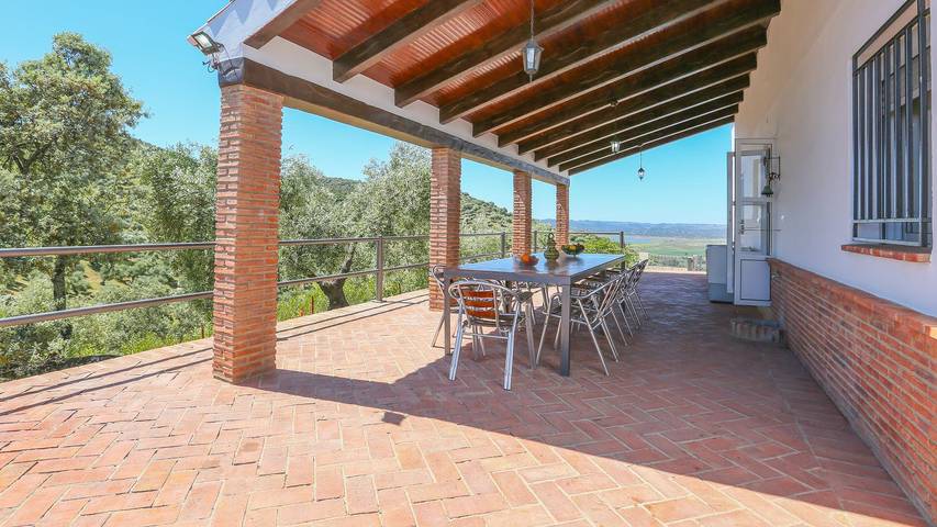 Casa rural para 10 personas, con balcón/terraza y piscina, Se admiten mascotas en Sierra Norte de Sevilla - 4