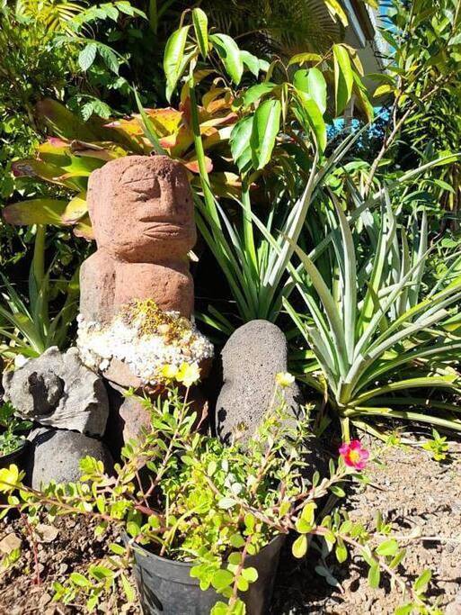 Gîte pour 4 personnes, avec vue ainsi que jardin et piscine dans Taravao - 4