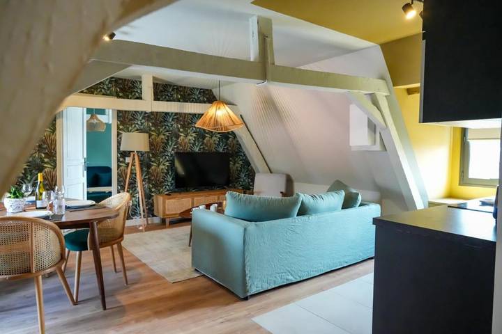 Chambre d’hôte pour 6 personnes, avec jardin dans Baie de Somme