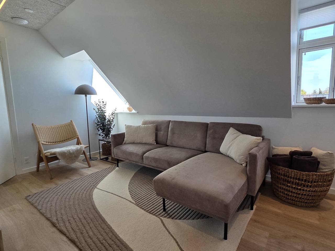 Hel lejlighed, Lys og moderne ferielejlighed på Samsø in Samsø