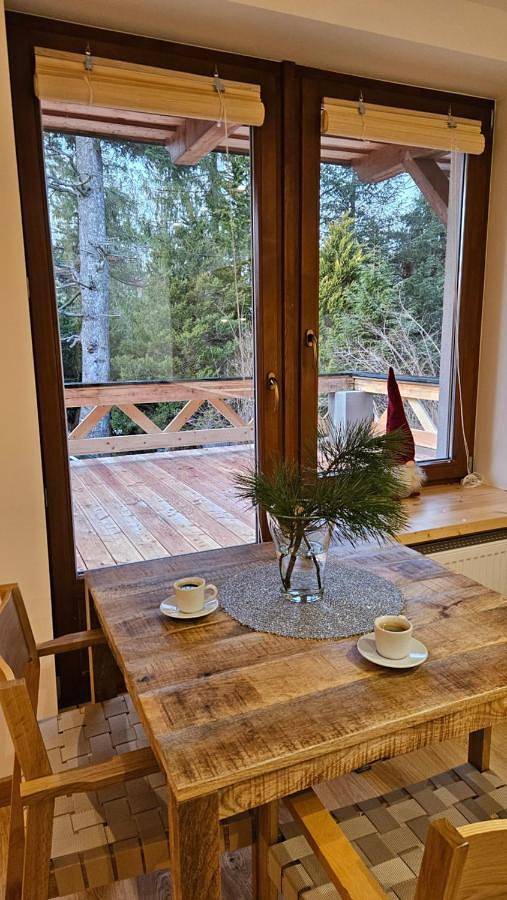 Willa dla 3 osób, z widok i ogród w Karpaty (Polska)