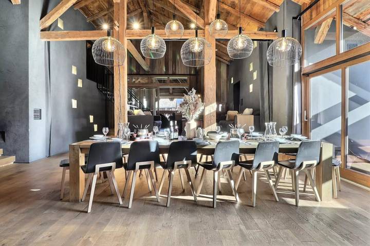 Chalet pour 14 personnes, avec piscine et jardin en Haute-Savoie - 3