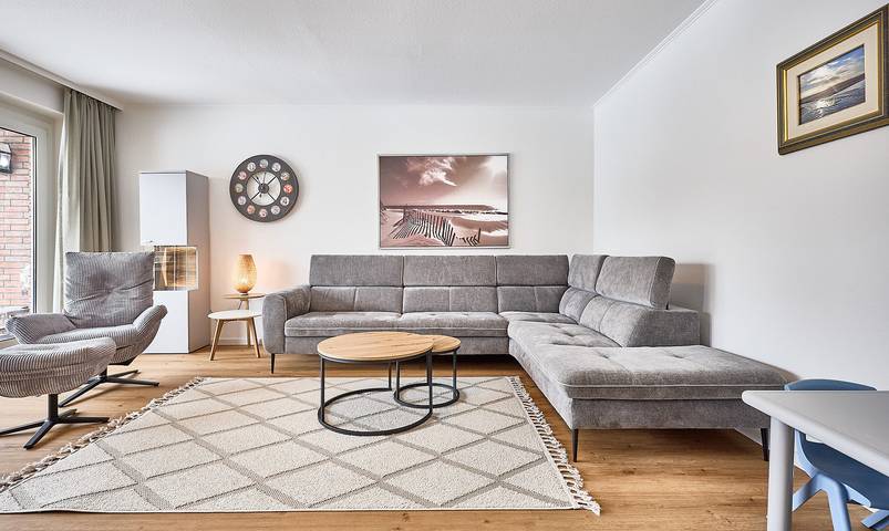 Ferienwohnung für 6 Personen, mit Terrasse und Sauna sowie Garten in Döse