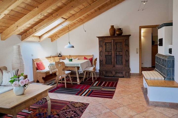 Ferienwohnung für 4 Personen, mit Balkon/Terrasse und Sauna sowie Balkon am Chiemsee - 2