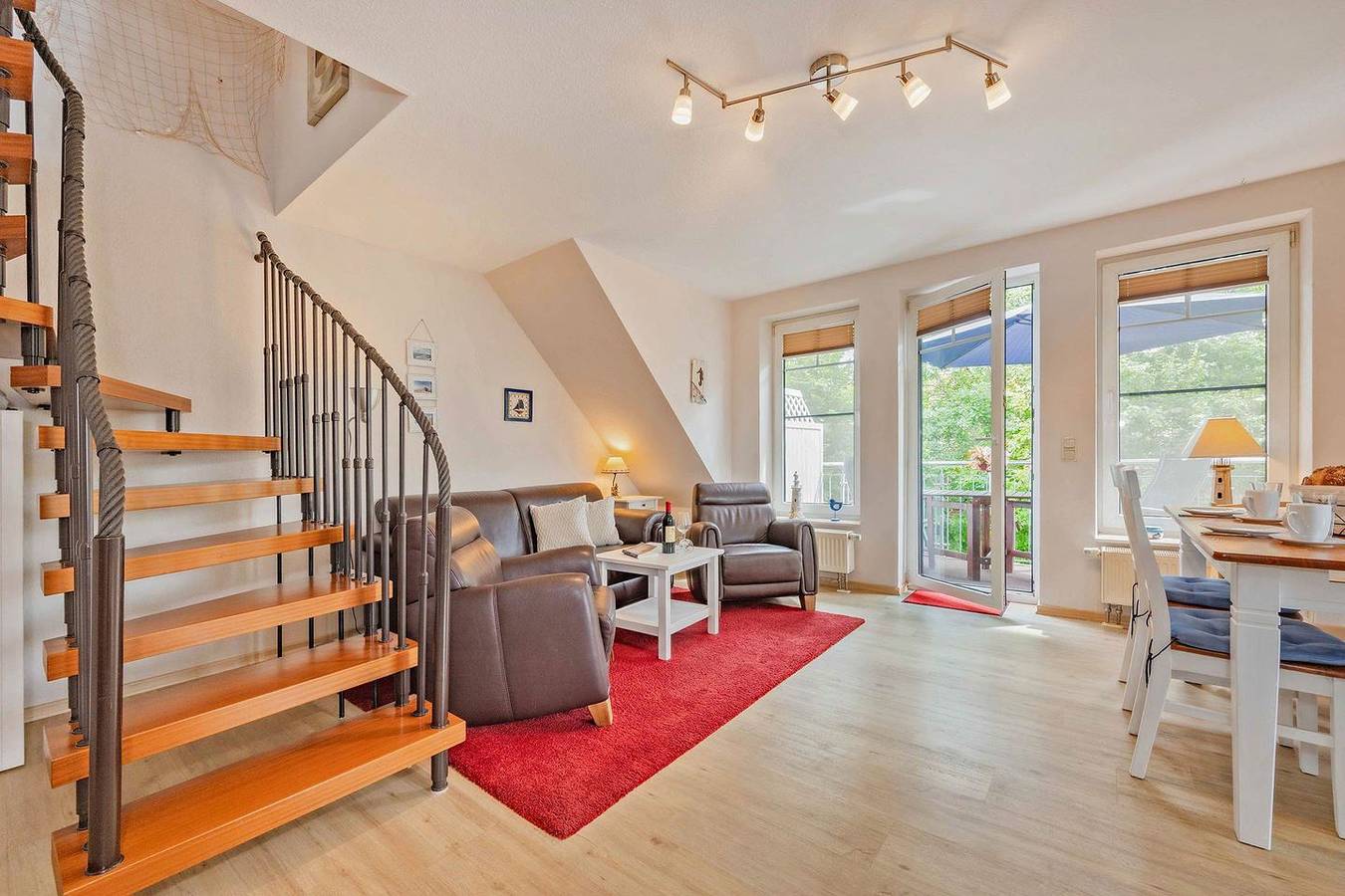 Ganze Wohnung, Geräumige Ferienwohnung Achtersteven 05 mit Balkon in Zinnowitz nahe Strand und Zentrum in Zinnowitz, Usedomer Norden