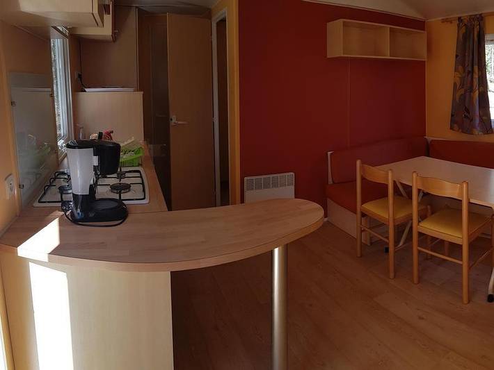 Mobil home pour 6 personnes, avec bassin pour enfant, animaux acceptés à Vagnas - 3