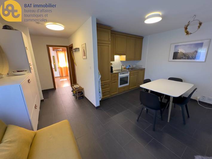 Ganze Wohnung, Vercorin - Escapade 2,5 Zimmer mit grosser Terrasse  in Chalais (Schweiz), Walliser Alpen