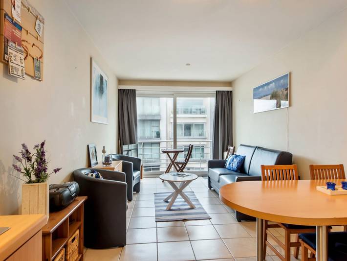Maison de vacances pour 4 personnes, avec Balcon dans Saint-Idesbald