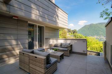 Gîte pour 2 personnes, avec balcon/terrasse à Cernobbio