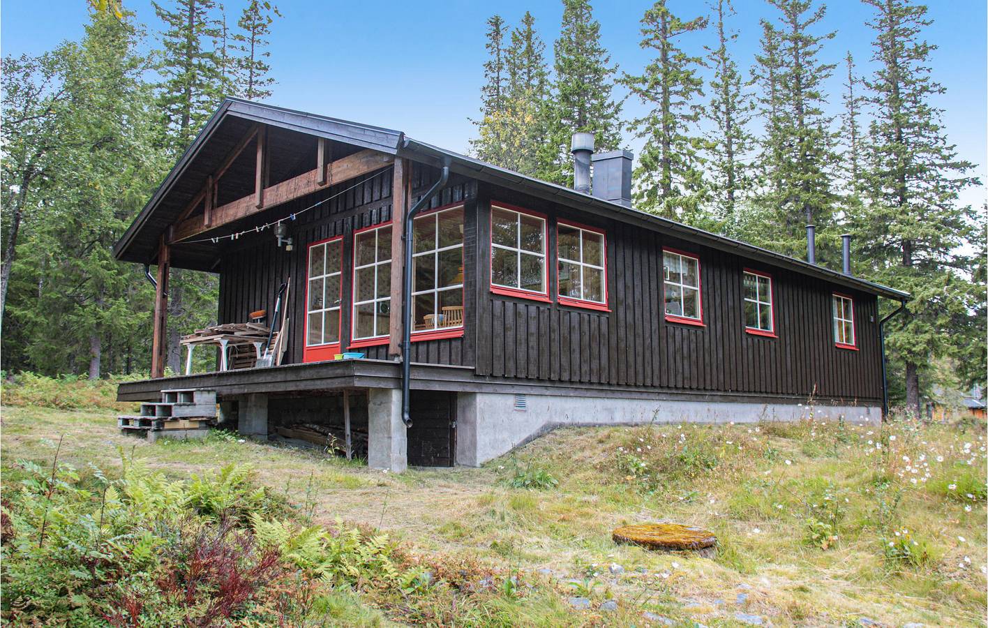 Vakantiehuis voor 10 Personen in Jämtland, Noord-Zweden