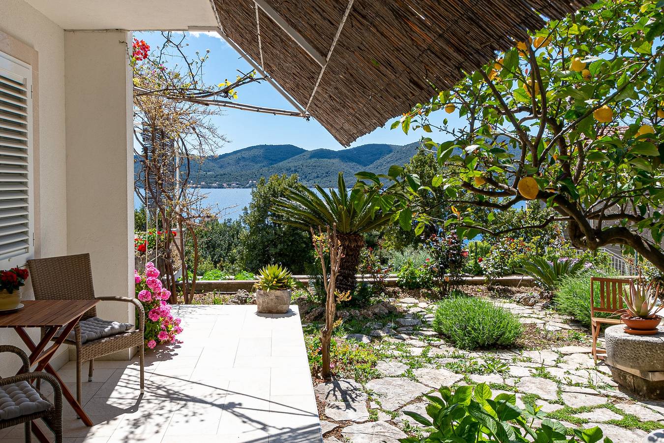 Ganze Wohnung, Studio Appartement mit Terrasse und Meerblick Viganj, Peljesac As-19391-a in Viganj, Dubrovnik-Neretva