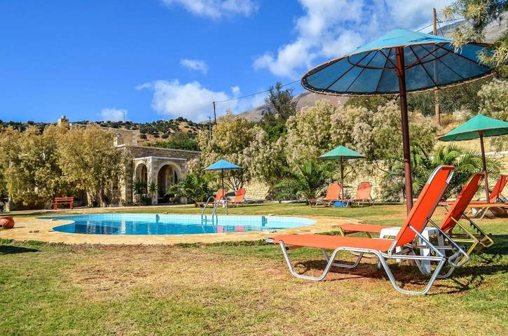 Ferienhaus für 4 Personen, mit Terrasse und Garten sowie Pool und Ausblick in Rethymno und Umgebung - 3