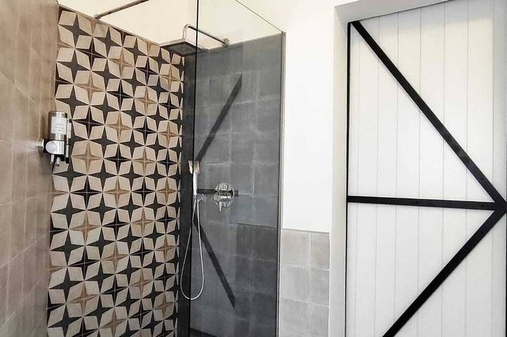 Refined and comfortable living room where modern meets tradition. in San Vito dei Normanni, Salento