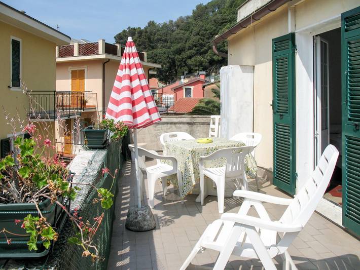 Appartamento per 4 persone, con Terrazza a Moneglia