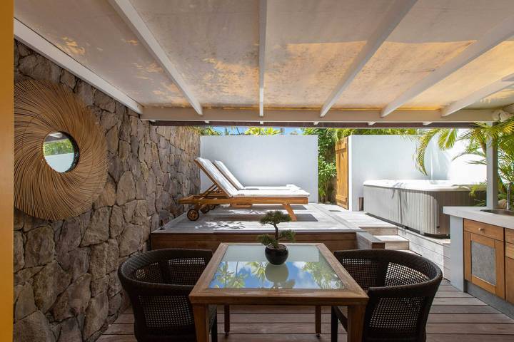 Vacation rental for 2 people, with pool and terrace in Saint-Barthélemy