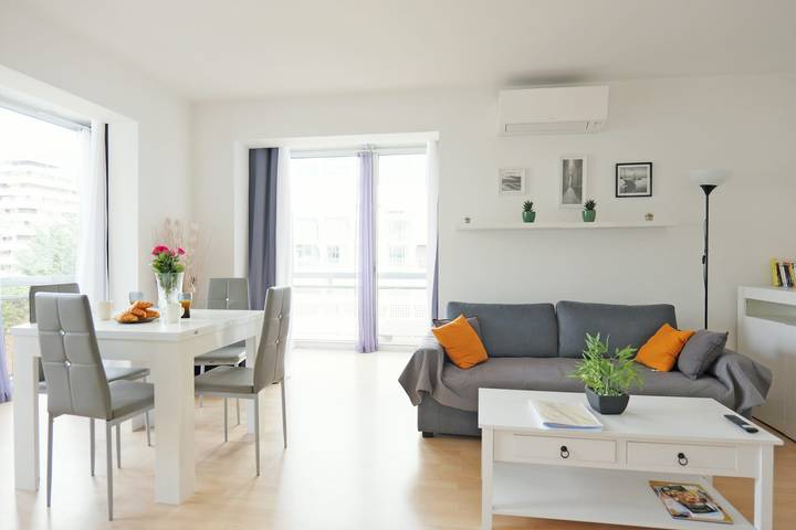 Location de vacances pour 4 personnes, avec Jardin à La Grande-Motte