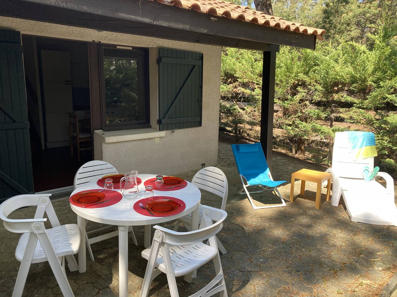 Maison de vacances pour 4 personnes avec terrasse in Lacanau Ocean, Lacanau