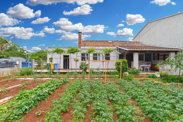Ferienhaus für 5 Personen, mit Balkon/Terrasse und Terrasse, mit Haustier in Fazana