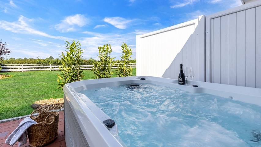 Ferienhaus für 4 Personen, mit Sauna und Garten sowie Whirlpool auf Fehmarn