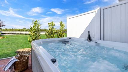 Ferienhaus für 4 Personen, mit Whirlpool und Sauna sowie Garten auf Fehmarn