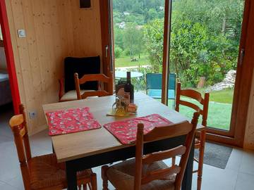 Chalet pour 2 personnes, avec terrasse, adapté aux familles dans les Vosges