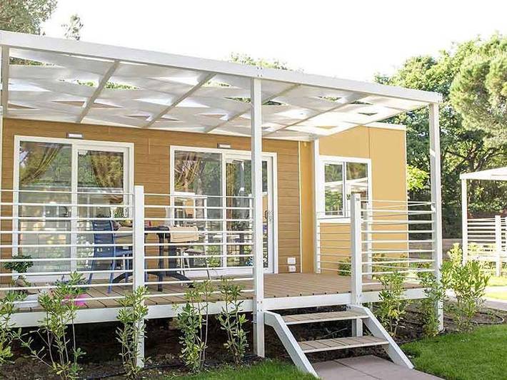 Bungalow per 4 persone, con Terrazza in Tuscia