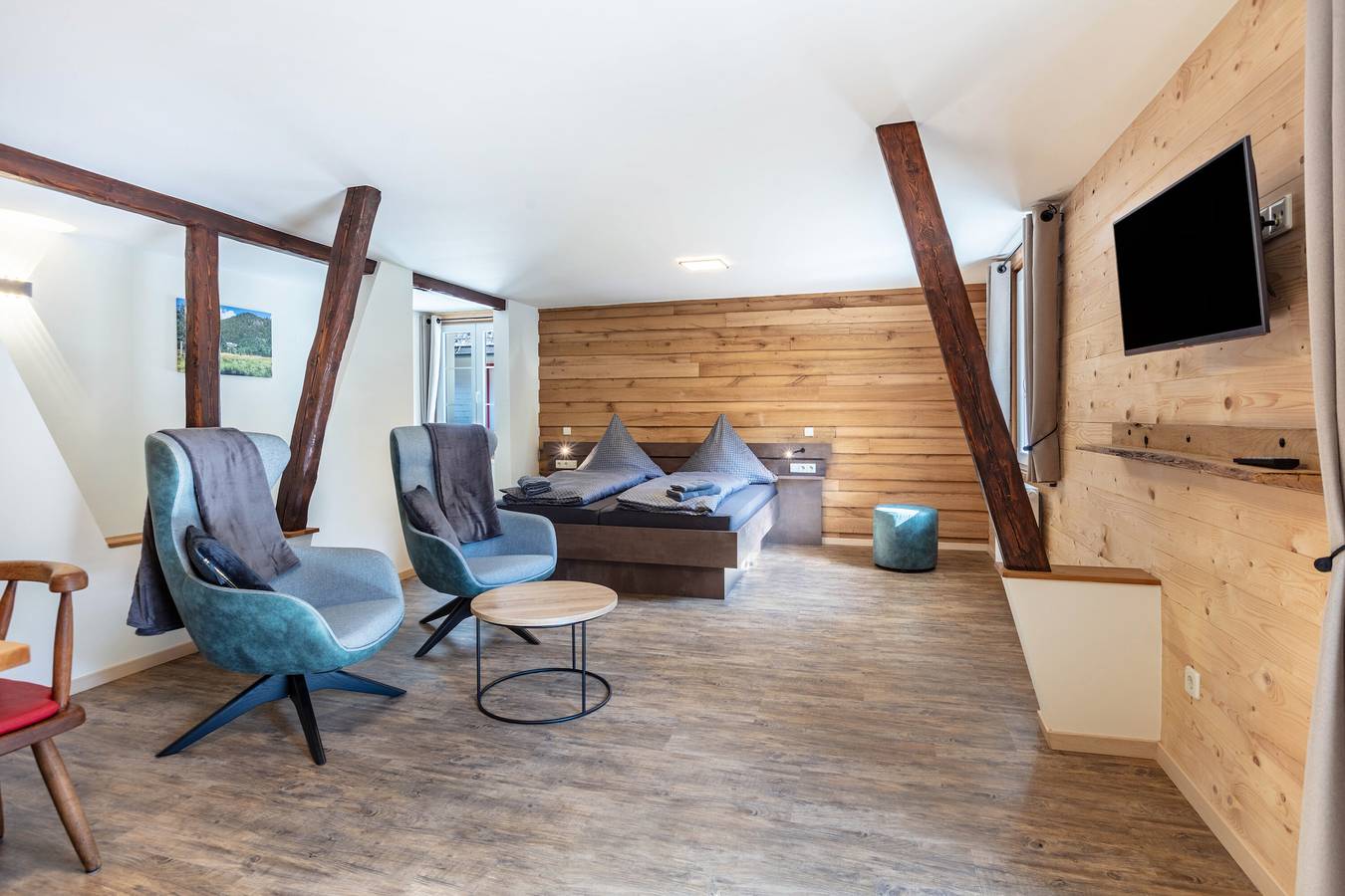Ganze Wohnung, Ferienwohnung '6' mit Bergblick, Balkon und Wi-Fi in Suedlicher Schwarzwald, Sankt Blasien