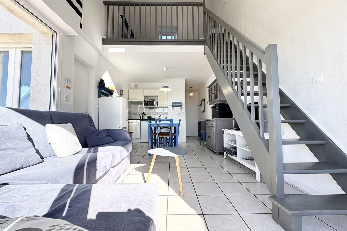 Apartamento entero, Charmant T3 duplex - Bord de mer - Terrasse in Quiberon, Côte des Mégalithes