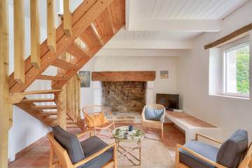 Location de vacances pour 4 personnes, avec jardin dans Plage Tronoën