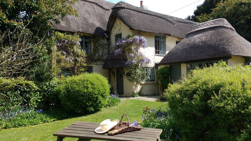 Cottage for 14 people, with garden in New Forest