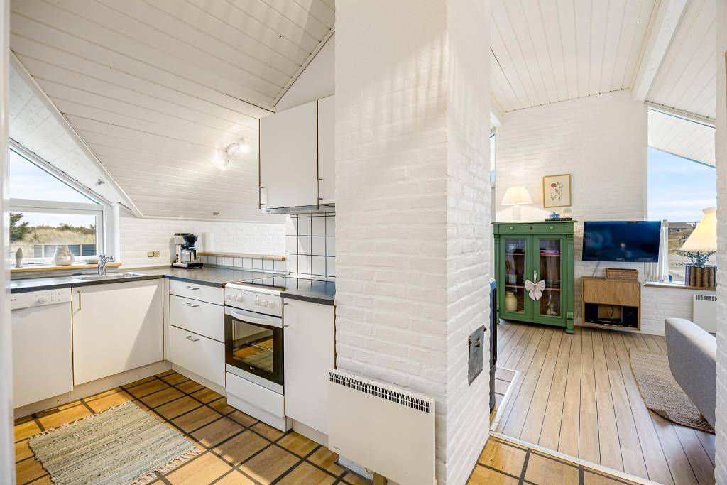 Ferienhaus mit geschlossener Terrasse in strandnaher Lage in Ringkøbing, Holmsland Klit