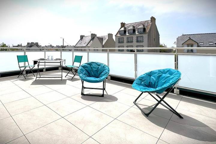 Gîte pour 2 personnes, avec terrasse à Brignogan-Plages - 4